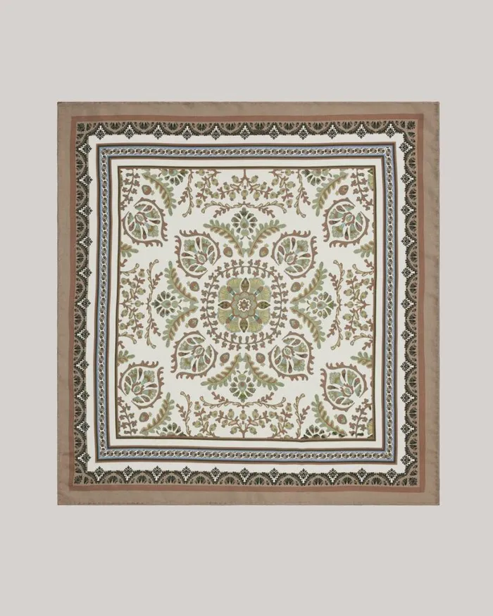 Politix Ties Men Printed Neck Scarf Natural