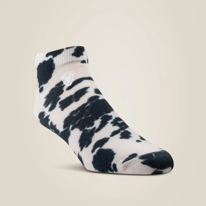Pony Print Ankle Sock 2 Pair Multi Color Pack Blackred Women Ariat Socks