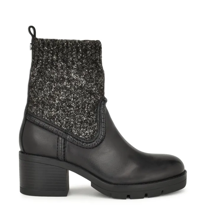 Popit Casual Booties Black Women Nine West Boots and Booties