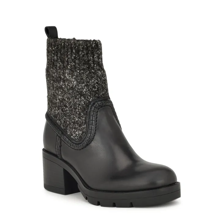 Popit Casual Booties Black Women Nine West Boots and Booties Popit Casual Booties Black Women Nine West Boots and Booties