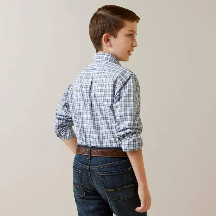 Pro Series Othman Classic Fit Shirt White Kids Ariat Button Down Shirts Pro Series Othman Classic Fit Shirt White Kids Ariat Button Down Shirts