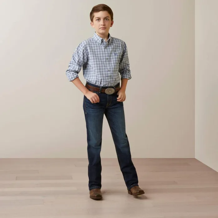 Pro Series Othman Classic Fit Shirt White Kids Ariat Button Down Shirts Pro Series Othman Classic Fit Shirt White Kids Ariat Button Down Shirts