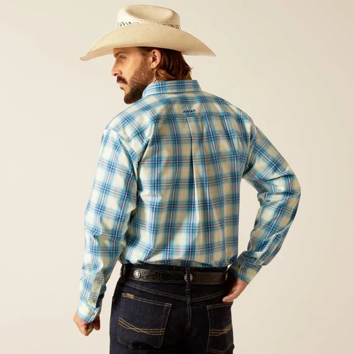 Pro Series Princeston Classic Fit Shirt Aqua Men Ariat Button Down Shirts Pro Series Princeston Classic Fit Shirt Aqua Men Ariat Button Down Shirts
