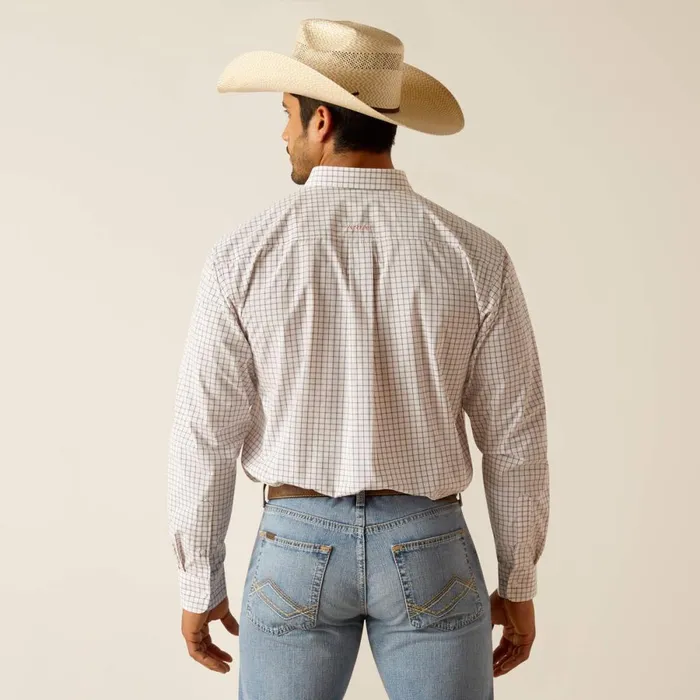 Pro Series Tristin Classic Fit Shirt White Men Ariat Button Down Shirts Pro Series Tristin Classic Fit Shirt White Men Ariat Button Down Shirts