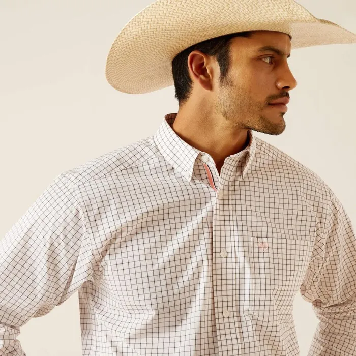 Pro Series Tristin Classic Fit Shirt White Men Ariat Button Down Shirts Pro Series Tristin Classic Fit Shirt White Men Ariat Button Down Shirts