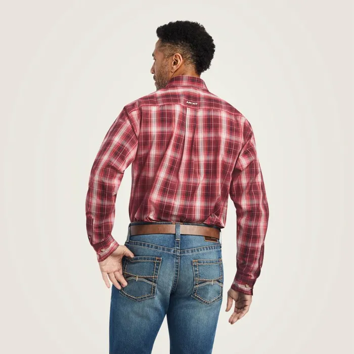 Pro Series Wagner Fitted Shirt Rio Red Men Ariat Button Down Shirts Pro Series Wagner Fitted Shirt Rio Red Men Ariat Button Down Shirts