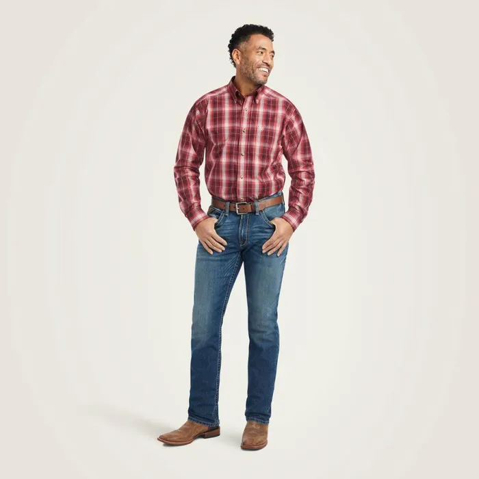 Pro Series Wagner Fitted Shirt Rio Red Men Ariat Button Down Shirts Pro Series Wagner Fitted Shirt Rio Red Men Ariat Button Down Shirts