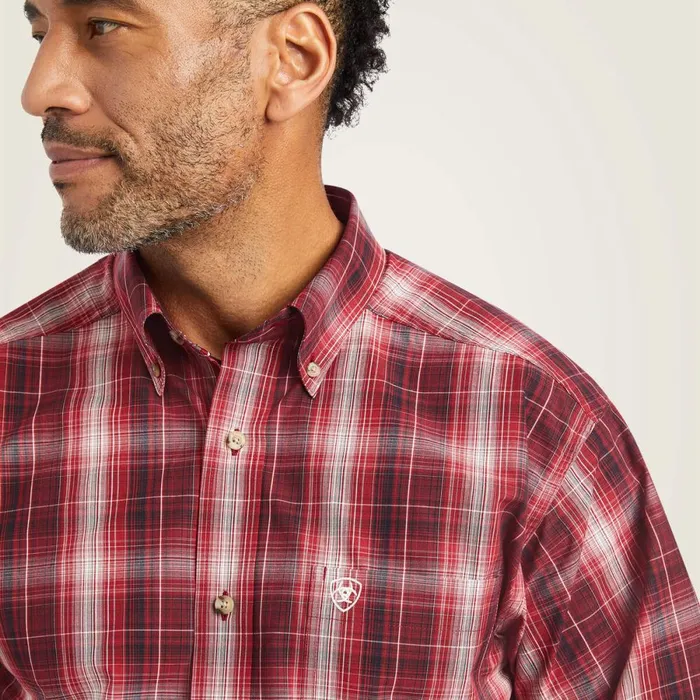 Pro Series Wagner Fitted Shirt Rio Red Men Ariat Button Down Shirts Pro Series Wagner Fitted Shirt Rio Red Men Ariat Button Down Shirts