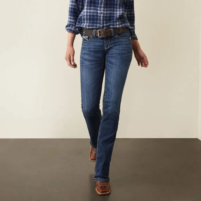REAL Mid Rise Miriam Boot Cut Jean Irvine Women Ariat Denim