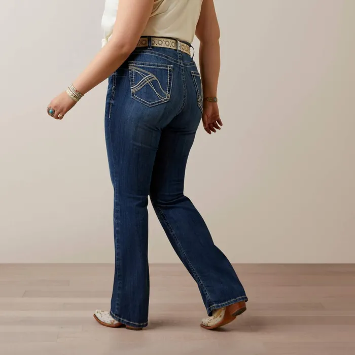 REAL Mid Rise Miriam Boot Cut Jean Irvine Women Ariat Denim REAL Mid Rise Miriam Boot Cut Jean Irvine Women Ariat Denim