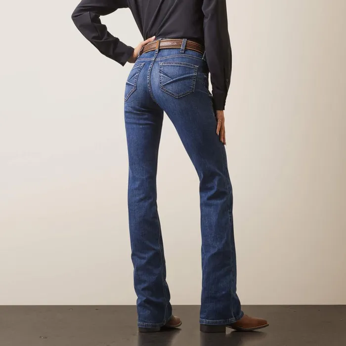 REAL Perfect Rise Leila Boot Cut Jean Irvine Women Ariat Denim REAL Perfect Rise Leila Boot Cut Jean Irvine Women Ariat Denim