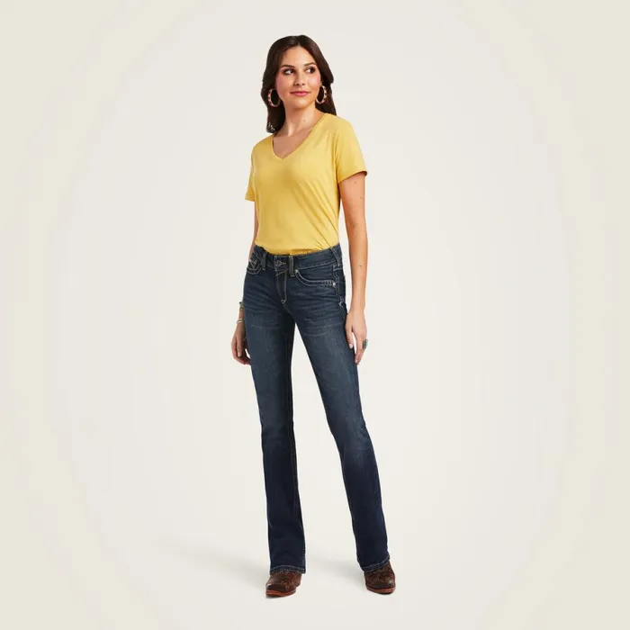 REAL Perfect Rise Lexie Boot Cut Jean Missouri Women Ariat Denim REAL Perfect Rise Lexie Boot Cut Jean Missouri Women Ariat Denim