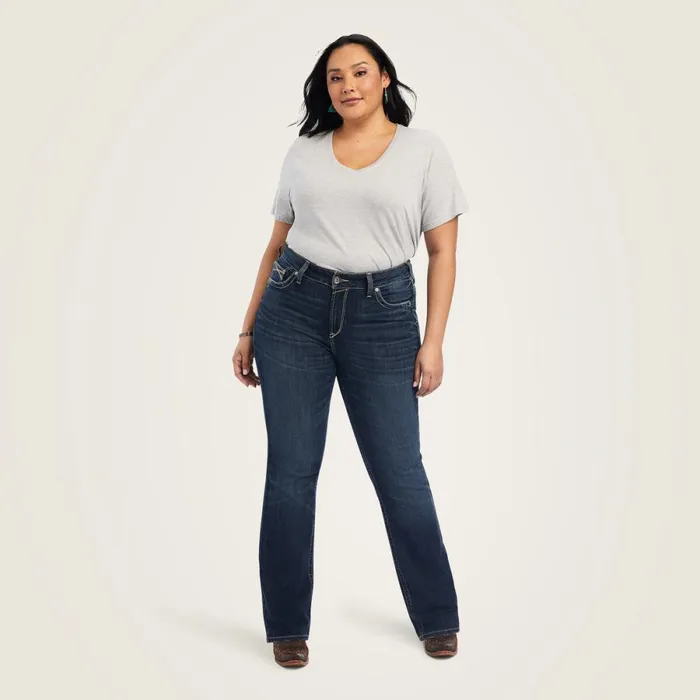 REAL Perfect Rise Lexie Boot Cut Jean Missouri Women Ariat Denim REAL Perfect Rise Lexie Boot Cut Jean Missouri Women Ariat Denim