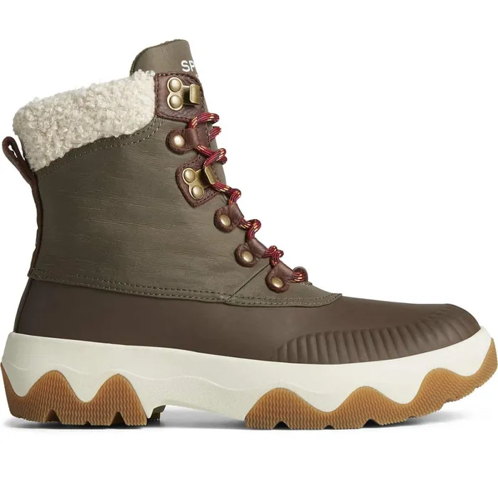 Rain and Duck Boots Women Sperry Acadia Boot Olive