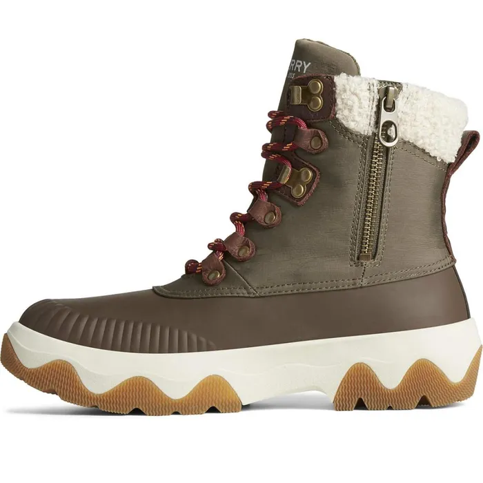 Rain and Duck Boots Women Sperry Acadia Boot Olive Rain and Duck Boots Women Sperry Acadia Boot Olive