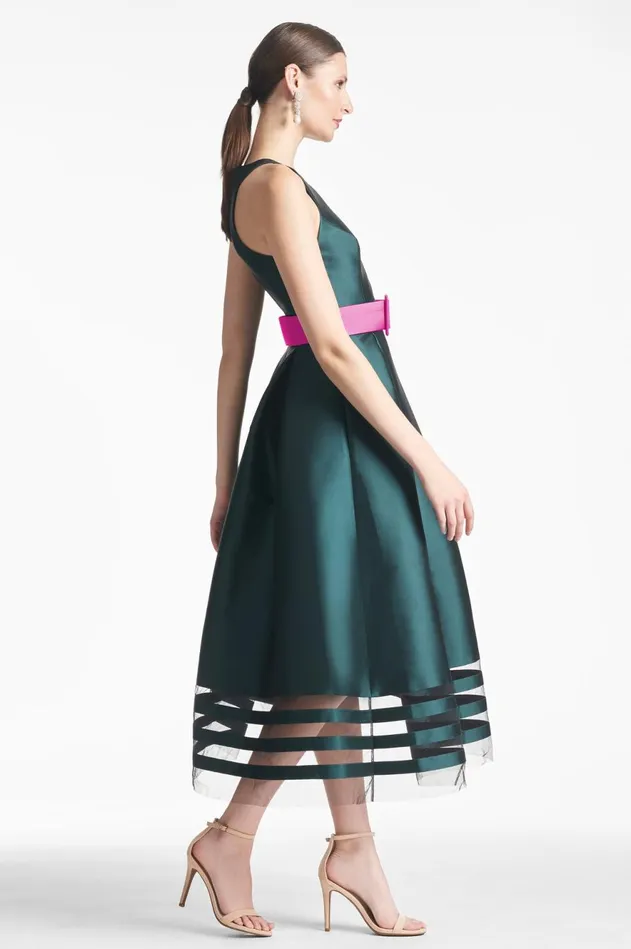 Rani Dress 8211 Forest Green Women Sachin and Babi Sleeveless
