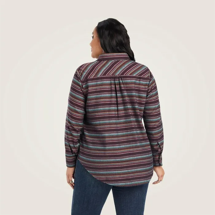 REAL Billie Jean Popover Shirt Roadside Stripe Women Ariat TShirts and Tops REAL Billie Jean Popover Shirt Roadside Stripe Women Ariat TShirts and Tops