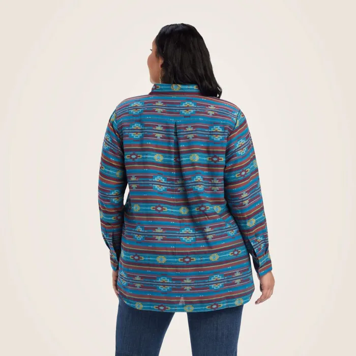REAL Billie Rae Shirt Celestial Southwest Jacquard Women Ariat TShirts and Tops REAL Billie Rae Shirt Celestial Southwest Jacquard Women Ariat TShirts and Tops