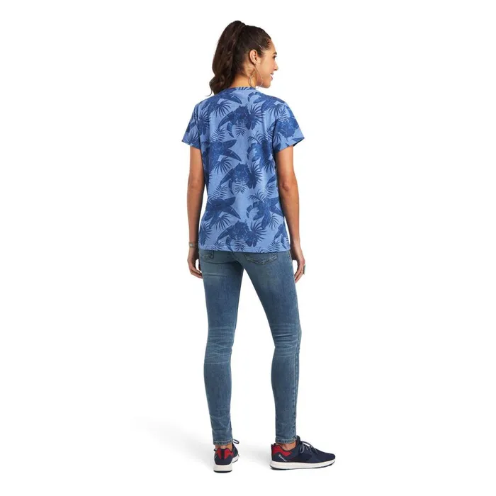 REAL Island Tee Island Shadow Print Women Ariat TShirts and Tops REAL Island Tee Island Shadow Print Women Ariat TShirts and Tops
