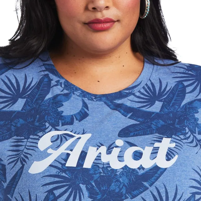 REAL Island Tee Island Shadow Print Women Ariat TShirts and Tops REAL Island Tee Island Shadow Print Women Ariat TShirts and Tops