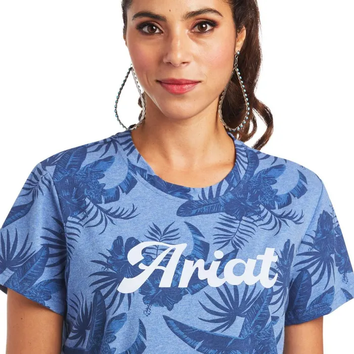 REAL Island Tee Island Shadow Print Women Ariat TShirts and Tops REAL Island Tee Island Shadow Print Women Ariat TShirts and Tops