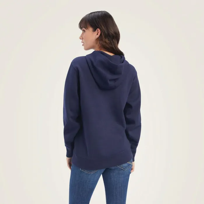 REAL Shield Logo Hoodie Navy Eclipse Women Ariat Sweatshirts and Hoodies REAL Shield Logo Hoodie Navy Eclipse Women Ariat Sweatshirts and Hoodies