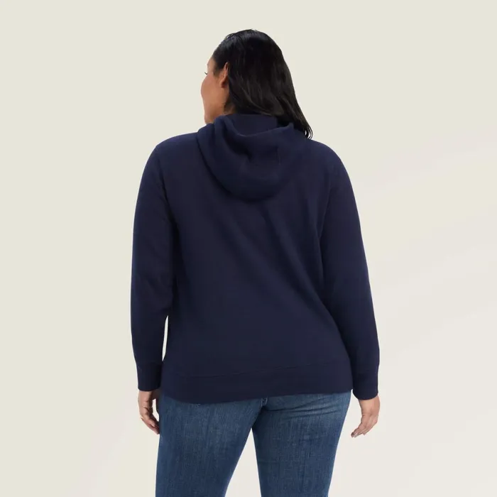 REAL Shield Logo Hoodie Navy Eclipse Women Ariat Sweatshirts and Hoodies REAL Shield Logo Hoodie Navy Eclipse Women Ariat Sweatshirts and Hoodies