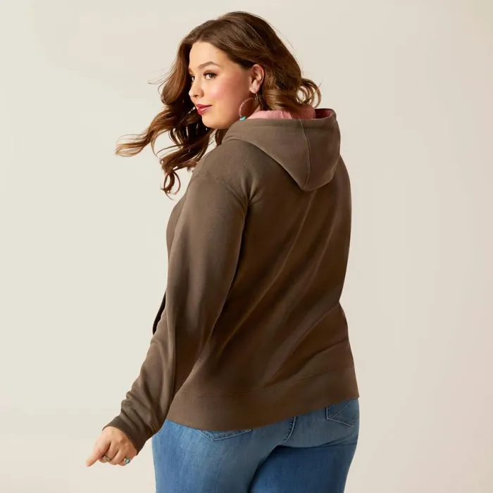 REAL Thunderbird Hoodie Banyan Bark Women Ariat Sweatshirts and Hoodies REAL Thunderbird Hoodie Banyan Bark Women Ariat Sweatshirts and Hoodies