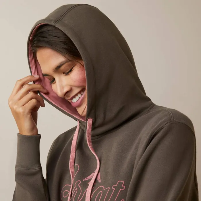 REAL Thunderbird Hoodie Banyan Bark Women Ariat Sweatshirts and Hoodies REAL Thunderbird Hoodie Banyan Bark Women Ariat Sweatshirts and Hoodies