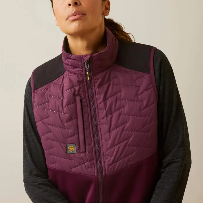 Rebar Cloud 9 Insulated Vest Potent Purple Women Ariat Jackets and Vests Rebar Cloud 9 Insulated Vest Potent Purple Women Ariat Jackets and Vests