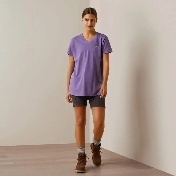Rebar Cotton Strong American Flag Graphc TShirt Paisley Purple Women Ariat TShirts and Tops Rebar Cotton Strong American Flag Graphc TShirt Paisley Purple Women Ariat TShirts and Tops