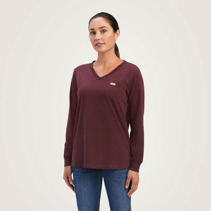 Rebar Cotton Strong SouthWest Graphic TShirt Decadent Chocolate Women Ariat TShirts and Tops Rebar Cotton Strong SouthWest Graphic TShirt Decadent Chocolate Women Ariat TShirts and Tops