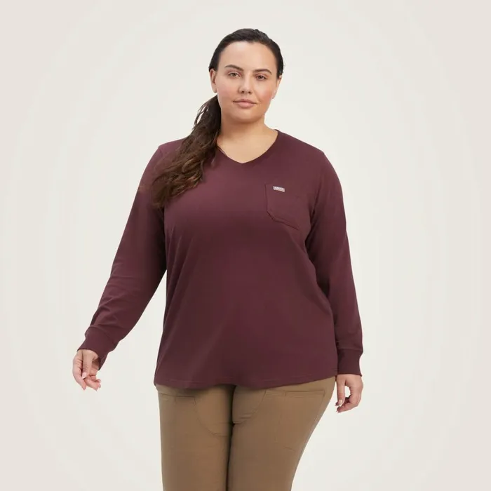 Rebar Cotton Strong SouthWest Graphic TShirt Decadent Chocolate Women Ariat TShirts and Tops Rebar Cotton Strong SouthWest Graphic TShirt Decadent Chocolate Women Ariat TShirts and Tops