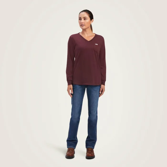 Rebar Cotton Strong SouthWest Graphic TShirt Decadent Chocolate Women Ariat TShirts and Tops Rebar Cotton Strong SouthWest Graphic TShirt Decadent Chocolate Women Ariat TShirts and Tops
