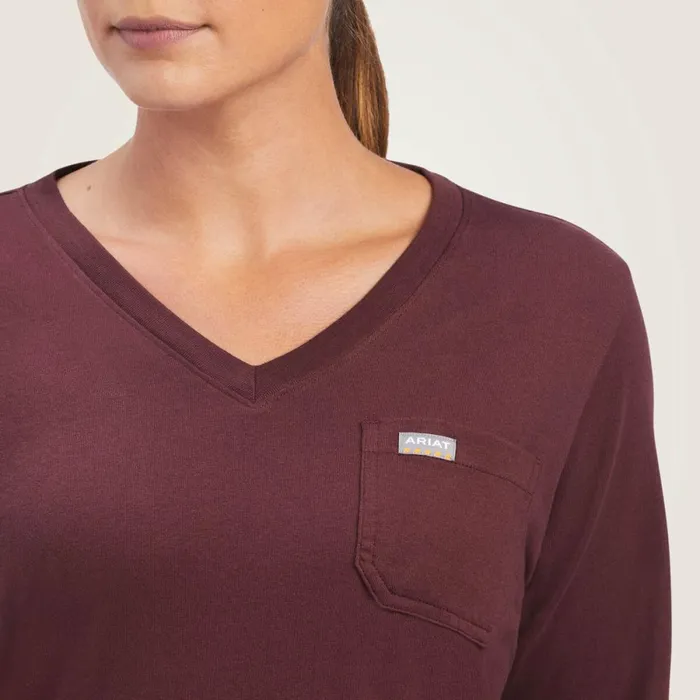 Rebar Cotton Strong SouthWest Graphic TShirt Decadent Chocolate Women Ariat TShirts and Tops Rebar Cotton Strong SouthWest Graphic TShirt Decadent Chocolate Women Ariat TShirts and Tops