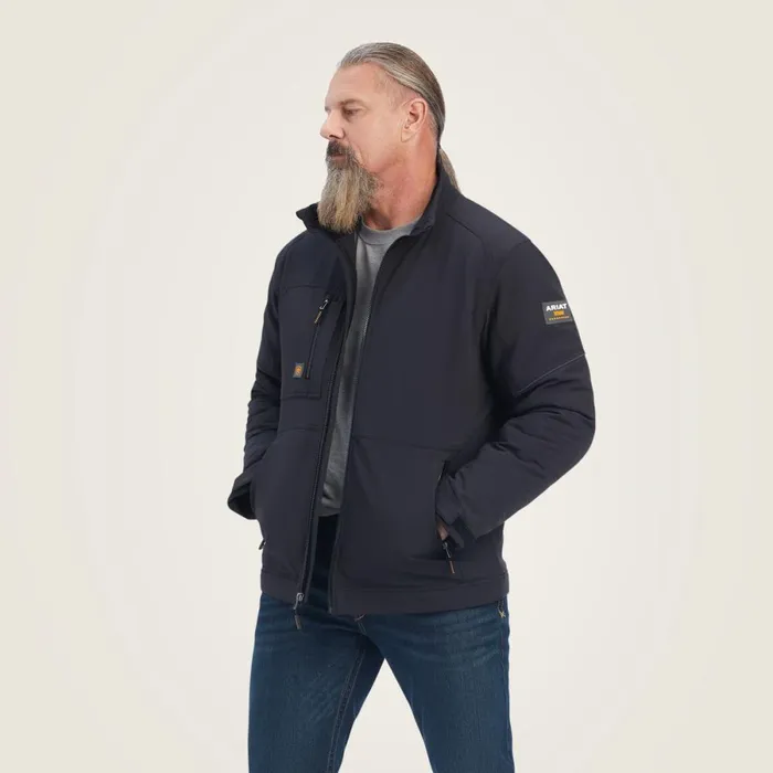 Rebar DriTEK DuraStretch Insulated Jacket Black Men Ariat Jackets and Vests