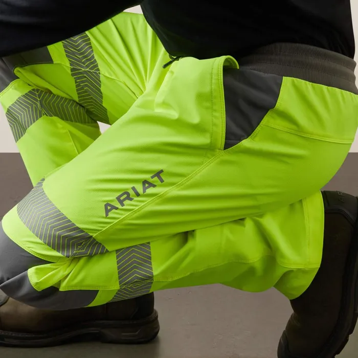 Rebar DuraStretch PullOn Straight Pant Hi Vis Yellow Men Ariat Workwear Rebar DuraStretch PullOn Straight Pant Hi Vis Yellow Men Ariat Workwear