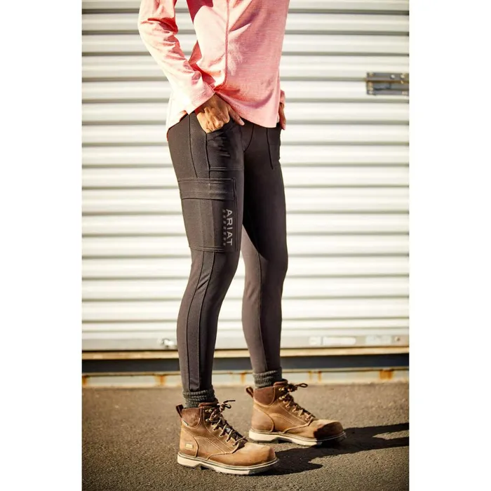 Rebar DuraStretch Utility Legging Black Women Ariat Pants and Shorts Rebar DuraStretch Utility Legging Black Women Ariat Pants and Shorts