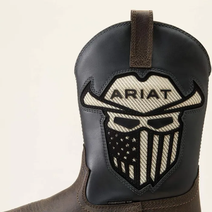 Rebar Flex Western VentTEK Incognito Composite Toe Work Boot Iron Coffeestorm Men Ariat Work Boots Rebar Flex Western VentTEK Incognito Composite Toe Work Boot Iron Coffeestorm Men Ariat Work Boots