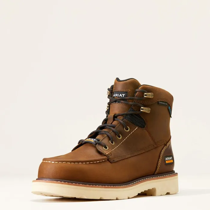 Rebar Lift 6034 Waterproof Composite Toe Work Boot Distressed Brown Men Ariat Work Boots Rebar Lift 6034 Waterproof Composite Toe Work Boot Distressed Brown Men Ariat Work Boots