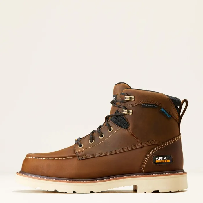 Rebar Lift 6034 Waterproof Composite Toe Work Boot Distressed Brown Men Ariat Work Boots Rebar Lift 6034 Waterproof Composite Toe Work Boot Distressed Brown Men Ariat Work Boots