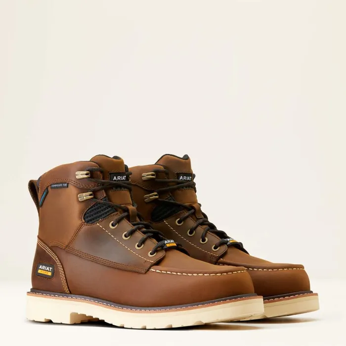 Rebar Lift 6034 Waterproof Composite Toe Work Boot Distressed Brown Men Ariat Work Boots Rebar Lift 6034 Waterproof Composite Toe Work Boot Distressed Brown Men Ariat Work Boots