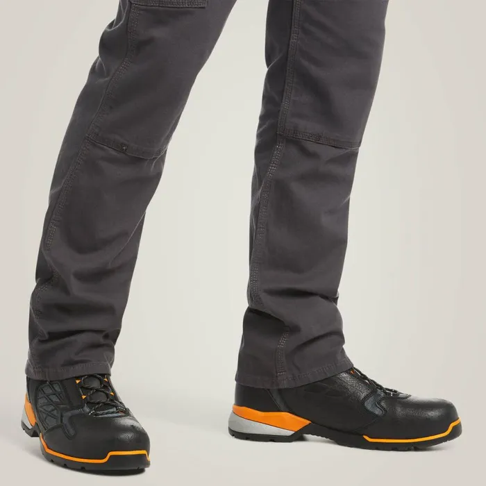Rebar M4 Low Rise DuraStretch Made Tough Double Front Stackable Straight Leg Pant Rebar Grey Men Ariat Pants and Shorts Rebar M4 Low Rise DuraStretch Made Tough Double Front Stackable Straight Leg Pant Rebar Grey Men Ariat Pants and Shorts