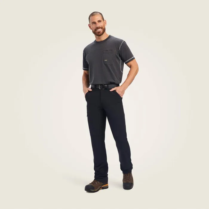 Rebar M5 Straight DuraStretch DriTEK Softshell Straight Pant Black Men Ariat Pants and Shorts Rebar M5 Straight DuraStretch DriTEK Softshell Straight Pant Black Men Ariat Pants and Shorts