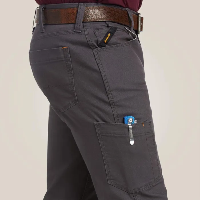 Rebar M7 DuraStretch Made Tough Straight Pant Rebar Grey Men Ariat Pants and Shorts Rebar M7 DuraStretch Made Tough Straight Pant Rebar Grey Men Ariat Pants and Shorts