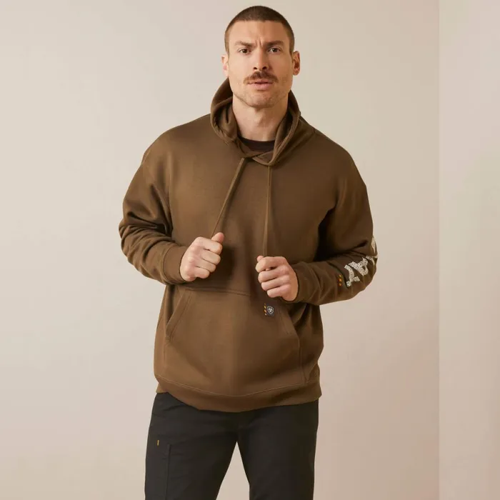 Rebar Roughneck Pullover Hoodie Beech Men Ariat Sweatshirts and Hoodies Rebar Roughneck Pullover Hoodie Beech Men Ariat Sweatshirts and Hoodies
