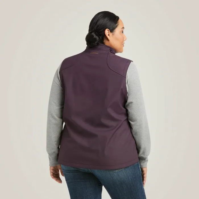 Rebar Stretch Canvas Softshell Vest Plum Perfect Women Ariat Jackets and Vests Rebar Stretch Canvas Softshell Vest Plum Perfect Women Ariat Jackets and Vests