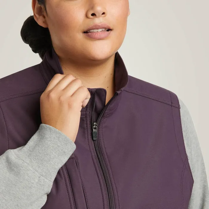 Rebar Stretch Canvas Softshell Vest Plum Perfect Women Ariat Jackets and Vests Rebar Stretch Canvas Softshell Vest Plum Perfect Women Ariat Jackets and Vests