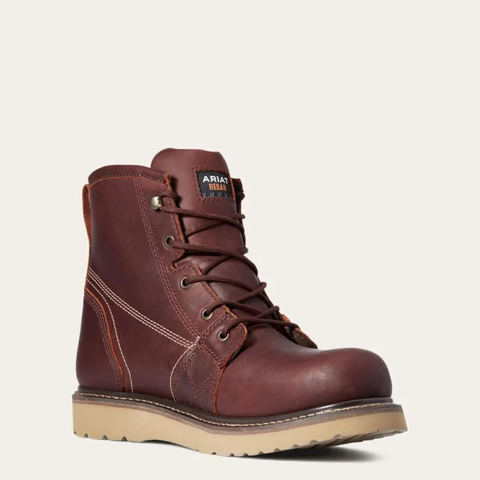 Rebar Wedge 6034 Waterproof Work Boot Rusted Copper Men Ariat Work Boots Rebar Wedge 6034 Waterproof Work Boot Rusted Copper Men Ariat Work Boots