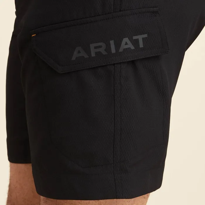 Rebar WorkFlow Ultralight Short Black Men Ariat Pants and Shorts Rebar WorkFlow Ultralight Short Black Men Ariat Pants and Shorts